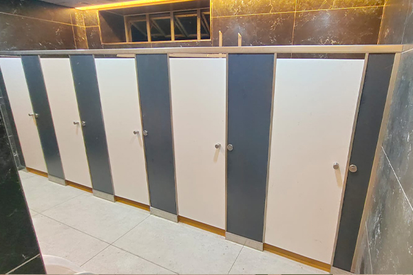 Hygienic Toilet Cubicle Panels installed in Chennai