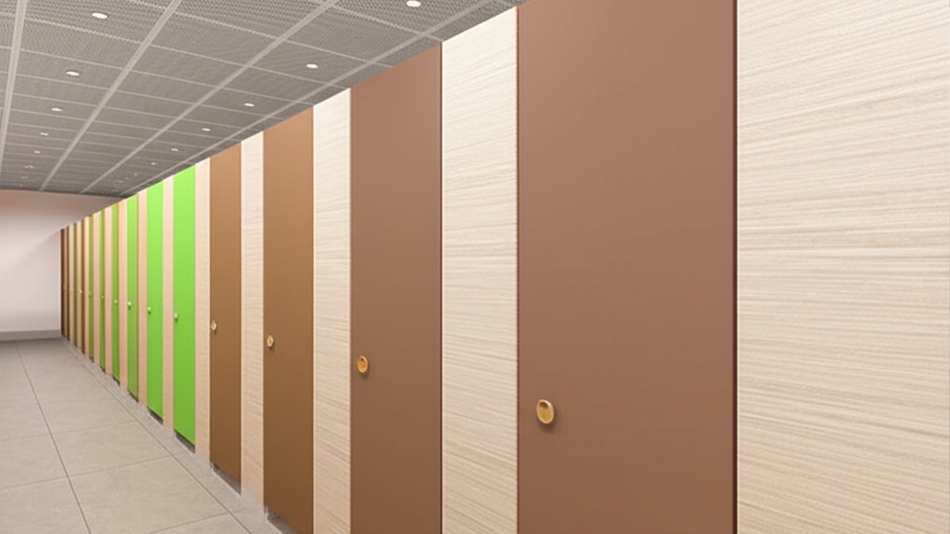 Shoe Box Model Toilet Partition by SVP Designs Chennai