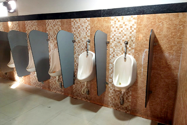 Urinary Partition Modular Toilet Product